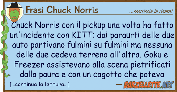 Frasi Chuck Norris chuck norris pickup volta ha