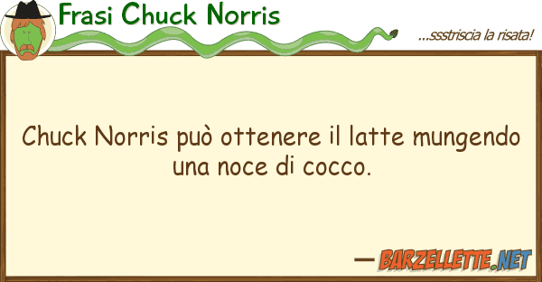 Frasi Chuck Norris chuck norris può ottenere latte mung