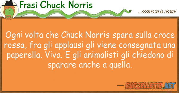 Frasi Chuck Norris ogni volta chuck norris spara
