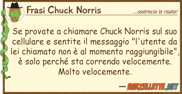 Frasi Chuck Norris provate chiamare chuck norris s
