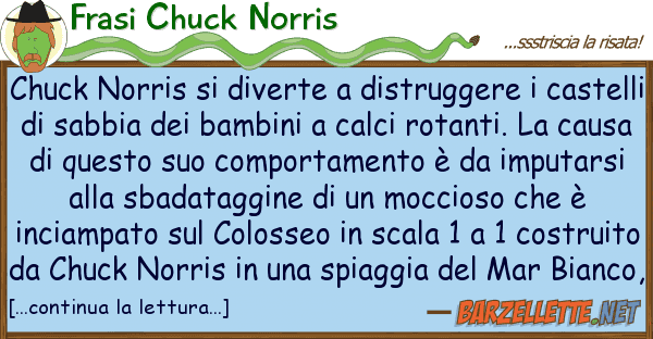 Frasi Chuck Norris chuck norris diverte distruggere