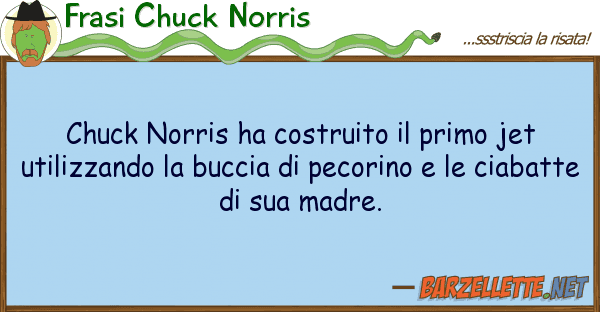 Frasi Chuck Norris chuck norris ha costruito primo jet u