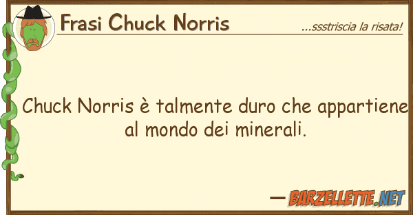 Frasi Chuck Norris chuck norris è talmente duro appart