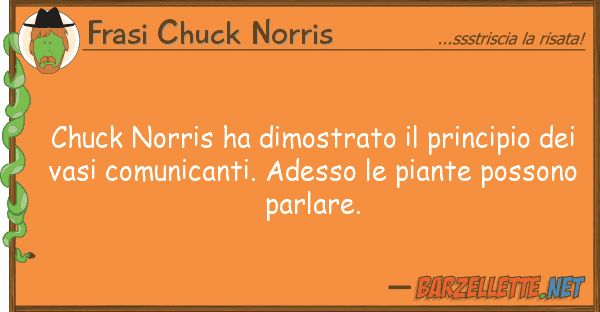 Frasi Chuck Norris chuck norris ha dimostrato principio