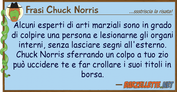 Frasi Chuck Norris alcuni esperti arti marziali sono