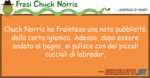 Frasi Chuck Norris chuck norris ha frainteso nota pubbl