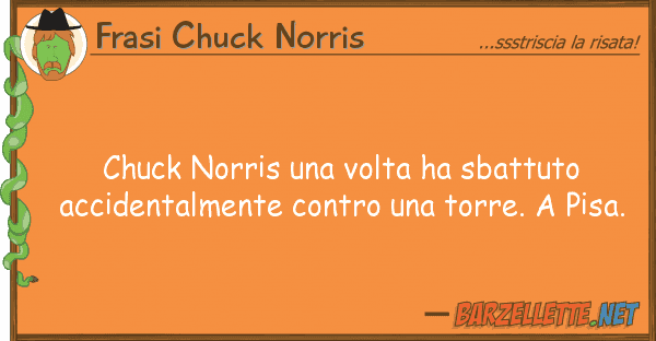 Frasi Chuck Norris chuck norris volta ha sbattuto accid