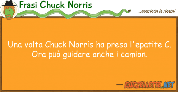 Frasi Chuck Norris volta chuck norris ha preso l'epatit