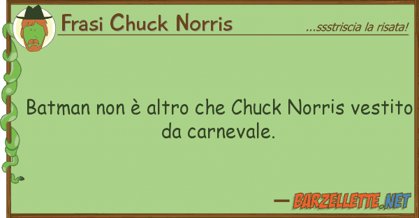 Frasi Chuck Norris batman è altro chuck norris ves