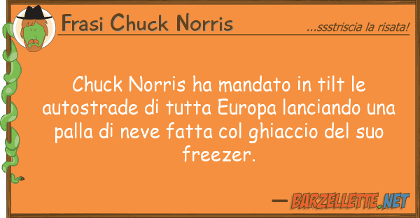 Frasi Chuck Norris chuck norris ha mandato tilt autos
