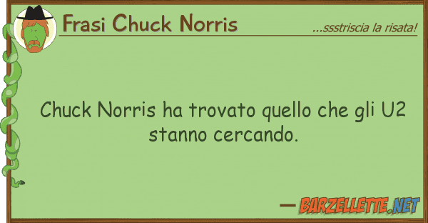 Frasi Chuck Norris chuck norris ha trovato u