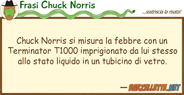 Frasi Chuck Norris chuck norris misura febbre