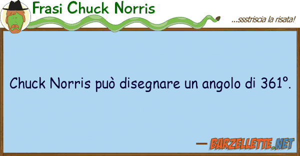 Frasi Chuck Norris chuck norris può disegnare angolo