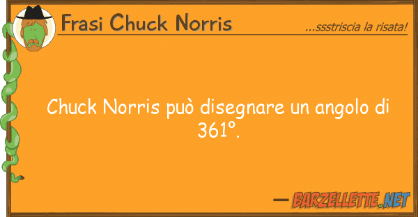 Frasi Chuck Norris chuck norris può disegnare angolo