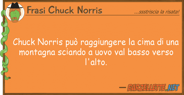 Frasi Chuck Norris chuck norris può raggiungere cima