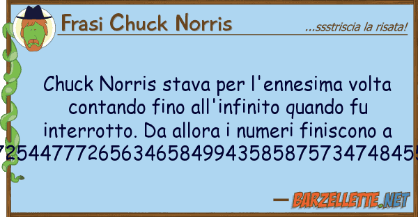 Frasi Chuck Norris chuck norris stava l'ennesima volta