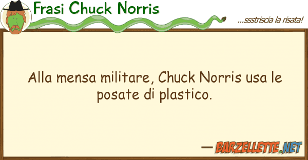 Frasi Chuck Norris mensa militare, chuck norris usa