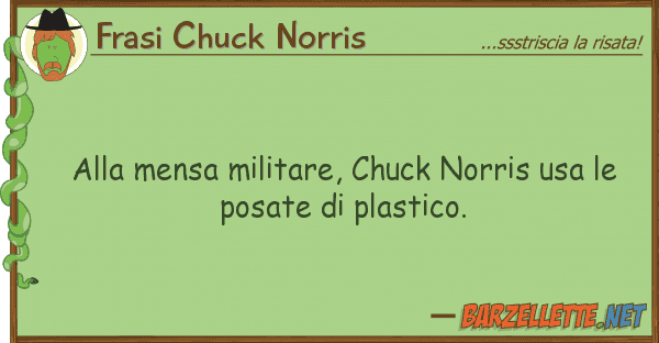 Frasi Chuck Norris mensa militare, chuck norris usa