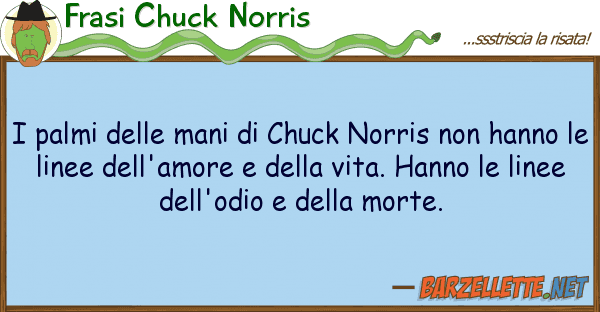 Frasi Chuck Norris palmi mani chuck norris h