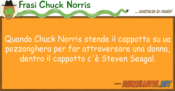 Frasi Chuck Norris quando chuck norris stende cappotto s