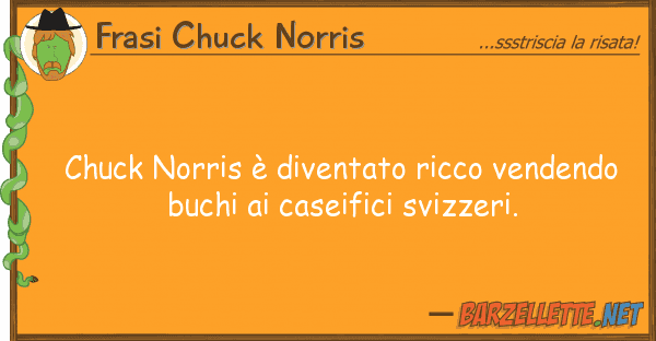 Frasi Chuck Norris chuck norris è diventato ricco vendendo