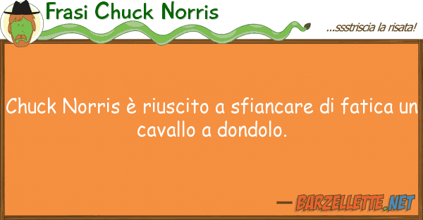 Frasi Chuck Norris chuck norris è riuscito sfiancare