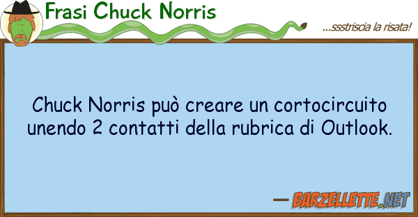 Frasi Chuck Norris chuck norris può creare cortocircuit