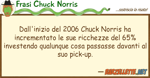 Frasi Chuck Norris dall'inizio 2006 chuck norris ha inc