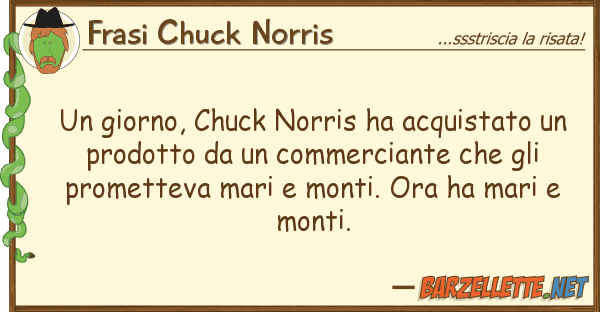 Frasi Chuck Norris giorno, chuck norris ha acquistato