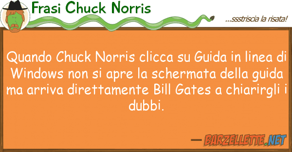 Frasi Chuck Norris quando chuck norris clicca guida