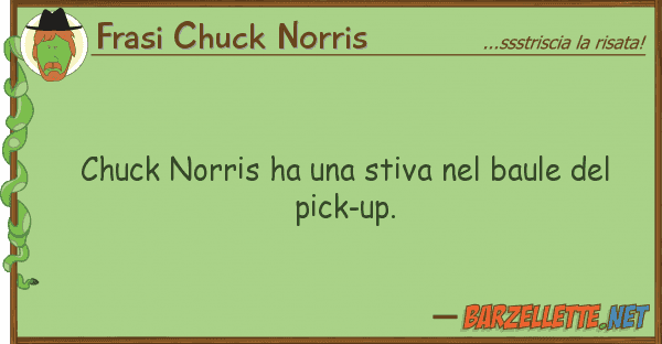 Frasi Chuck Norris chuck norris ha stiva baule