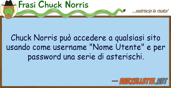 Frasi Chuck Norris chuck norris può accedere qualsiasi s