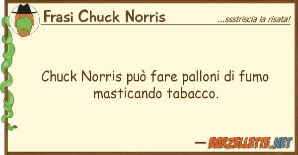 Frasi Chuck Norris chuck norris può fare palloni fumo m