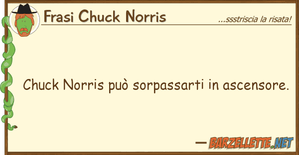 Frasi Chuck Norris chuck norris può sorpassarti ascenso
