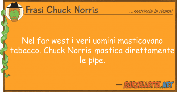 Frasi Chuck Norris far west veri uomini masticavano t