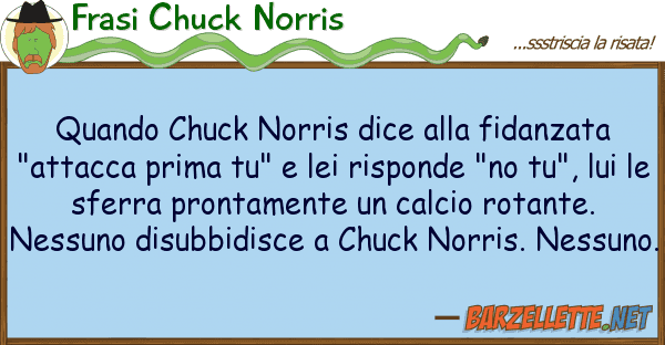 Frasi Chuck Norris quando chuck norris dice fidanzata