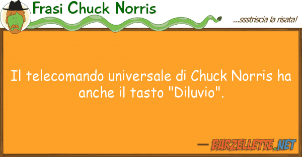 Frasi Chuck Norris telecomando universale chuck norri