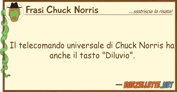 Frasi Chuck Norris telecomando universale chuck norri