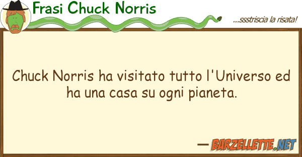 Frasi Chuck Norris chuck norris ha visitato l'univers