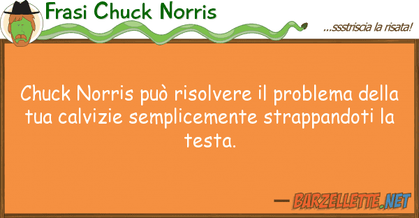 Frasi Chuck Norris chuck norris può risolvere problema