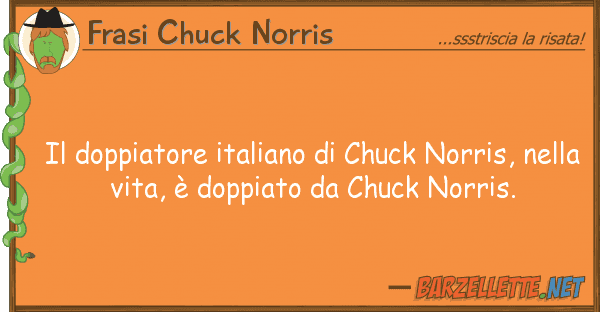 Frasi Chuck Norris doppiatore italiano chuck norris,