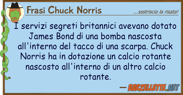 Frasi Chuck Norris servizi segreti britannici avevano dot