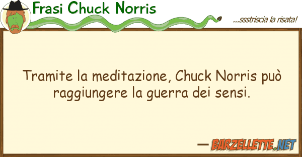 Frasi Chuck Norris tramite meditazione, chuck norris pu?