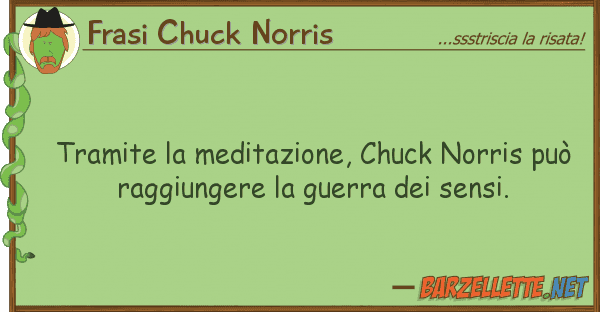 Frasi Chuck Norris tramite meditazione, chuck norris pu?