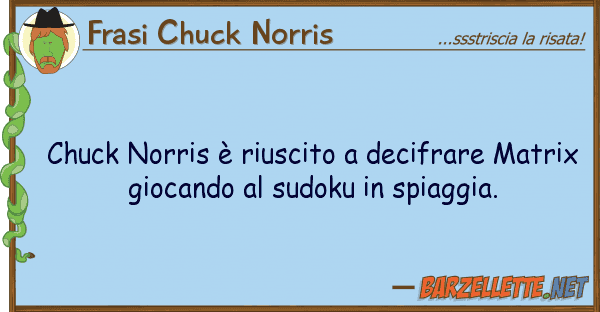 Frasi Chuck Norris chuck norris è riuscito decifrare mat