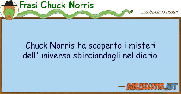 Frasi Chuck Norris chuck norris ha scoperto misteri dell'