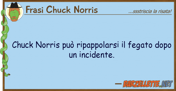 Frasi Chuck Norris chuck norris può ripappolarsi fegato