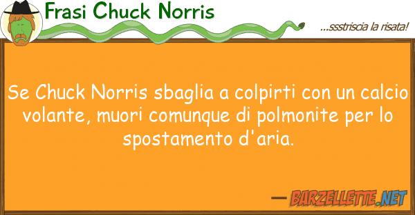 Frasi Chuck Norris chuck norris sbaglia colpirti u