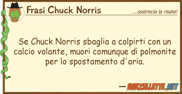 Frasi Chuck Norris chuck norris sbaglia colpirti u