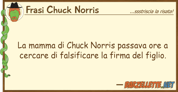 Frasi Chuck Norris mamma chuck norris passava ore